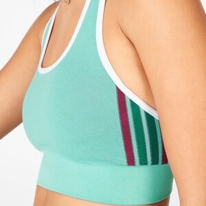 Fabletics Stripe seamless bra Medium